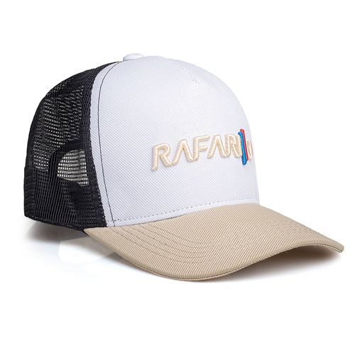 Boné Trucker Rafarillo Bordado Branco